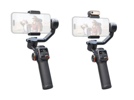 Hohem iSteady M6 and M6 Kit 3-Axis Smartphone Gimbal Stabilizer with AI Vision Sensor, iSteady 7.0 Anti-Shake Algorithm, 400g Load Capacity, 360 Degree Rotatable, Ultra Wide Angle Mode & OLED Display for Vloggers and Live-Streamers For Sale