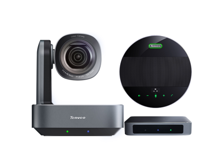 Tenveo TEVO VLGROUP-12U All-in-One Video & Audio Conferencing System with VLoop 4K UHD PTZ Camera with Hub & MagiCall Bluetooth Speakerphone, 12x Optical Zoom, Remote Control, HDMI & DP Video Interface, 360 Degree Voice Pickup for Meetings & Livestreaming Discount