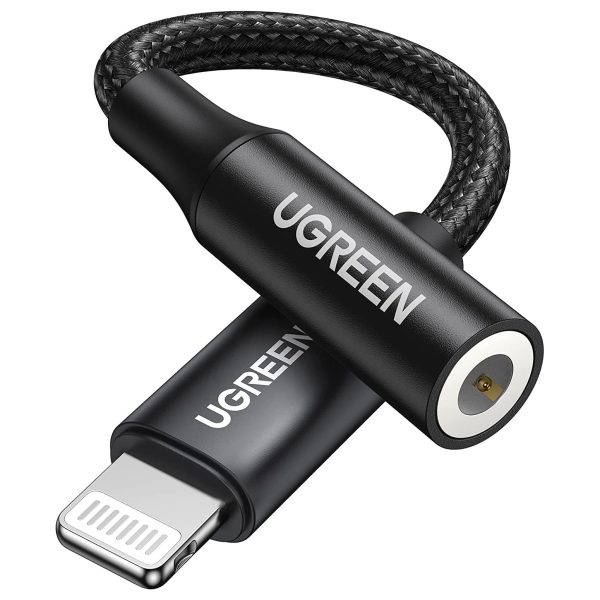 UGREEN 70860 Lightning to 3.5mm Audio Adapter Male to Female Connector MFi Certified Aux Audio Jack Dongle for iP 14 Pro Max 14 Plus 13 12 Pro Max  SE 11 Pro Max XS For Sale