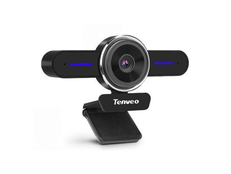 Tenveo TEVO T3 UHD 4k Video Camera with 80 Degree Wide Angle FOV, Auto Framing Function, Built-In Microphones, USB Port and Adjustable Clip for Conference, Live Streaming For Sale