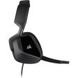 CORSAIR Void Elite Premium Gaming Headset with 7.1 Surround Sound, Flip-Up to Mute Omnidirectional Microphone, iCUE EQ Equalizer App Support and USB Adapter for PC Computer Laptop Gaming Consoles (Carbon) | CA-9011205-AP Online