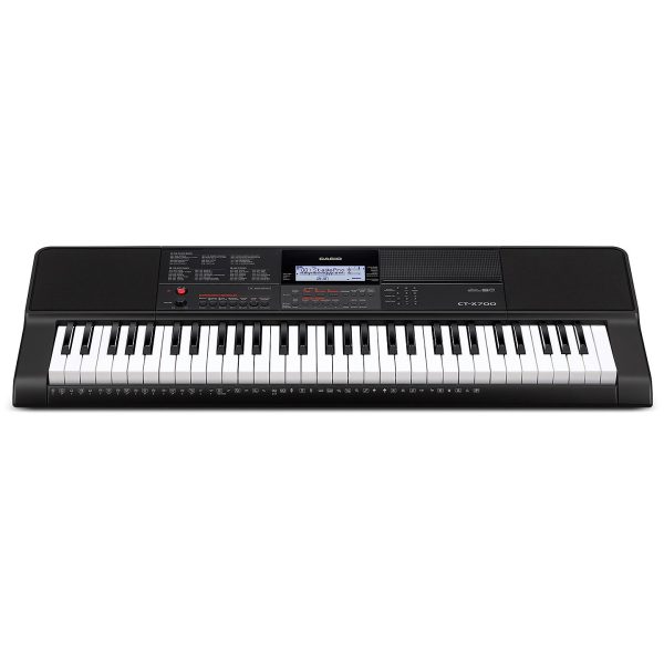 Casio CT-X700 61 Key Touch Sensitive Portable Piano Keyboard with Grading and Voice Instruction, Auto-Harmonize, Tones Rhythms Tempos Registration, Auto-Accompaniment & Arpeggiator Online Sale