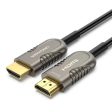 [CLEARANCE] Vention 8K FUHD 60Hz HDMI 2.1 Male to Male Gold-Plated Active Fiber Optic Video Audio Sync Cable with 48Gbps Bandwidth, Dolby Surround Capability and 3D Visual Support | AAZB Cheap