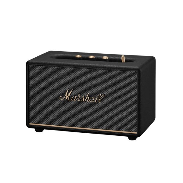 Marshall Acton III Portable Bluetooth Dynamic Speaker BT 5.2 with Multi Stream Feature, Built-In 3.5mm Input, Adjustable Bass and Treble Controls and Iconic Amp-Style Design (Black, Cream) on Sale