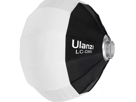 Ulanzi LC-D65 65cm Lantern Type Studio Light Softbox with 320 Degree Wide-Angle Light Diffusion and Bowens Mount Compatible for Studio Lighting Photography | 3188 Cheap