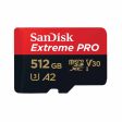 SanDisk Extreme Pro 512GB Micro SD Card SDXC A2 UHS-I V30 Class 10, Up to 200Mbps and 140Mbps Read and Write Speed with Adapter for Android Smartphone and Cameras | SDSQXCD-512G-GN6MA For Cheap