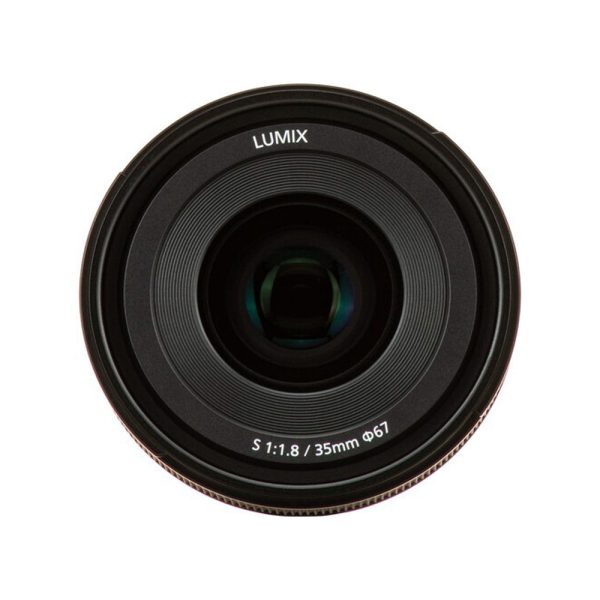 Panasonic Lumix S 35mm f 1.8 (L-Mount) Standard Full-Frame Mirrorless Camera Prime Lens Fashion