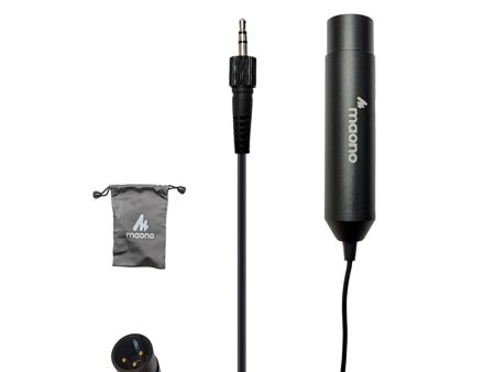 Maono AU-ADX35 Audio Microphone Adapter with 3.5mm TRS AUX Plug and 3-Pin XLR Socket Online now