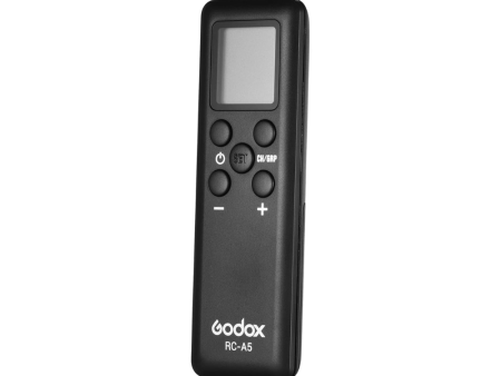 Godox RC-A5 Remote Control for Godox Lights with 16 Channels, 6 Groups, and 20 meters Range Compatible with LC500R, SL100W, SL200W, SL60W, SLB60W, FL150S, LED308CII, LED500C, LED500LRC, LEDP260C Supply