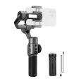 [CLEARANCE] Zhiyun SMOOTH 5S Combo 3-Axis Gimbal Stabilizer with Detachable Tripod, Bluetooth 4.2, Type-C, 2-Hour PD Charging, Quick-Switch Mode and Mobile App Support (White, Gray) Online now