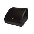 [CLEARANCE] KEVLER MR-15A 15  600W 2-Way Coaxial Active Stage Monitor Speaker with Volume Controls, 3-Pin XLR I O, Easy Daisy-Chain Loop Connection and Built-In Wide Side Handles Fashion