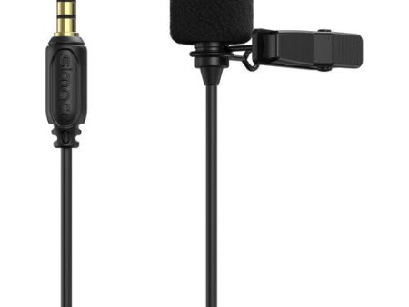 Simorr by SmallRig Plug and Play Wave L1 3.5MM Lavalier Microphone Perfect use for Vloggers, and  Live Interviews | Model - 3388 Fashion