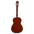 Fernando CG100 18 Fret 6 String Classical Acoustic Guitar with 34-Inch 2 4 Size with Nylon Strings, Linden Body and Chrome Machine Heads for Musicians Fashion