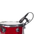 Samson DK70 7pcs   5pcs Drum Mic Set 50~16000 Hz Super Cardioid Dynamic Microphone - Q71 Kick Mic, 4X Q72 Snare Tom , and 2X C02 Pencil Condensers with Swivel-Style Mic Adapters, Tension-Mounted Rim Clips, and Hard-Shell Carry Case Online Hot Sale