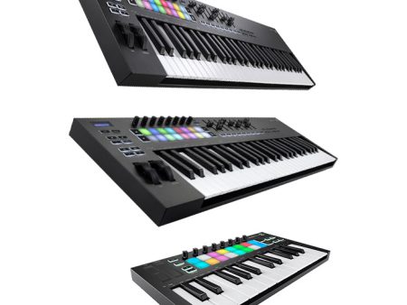 Novation Launchkey MK3 Digital Piano Keyboard 5-Pin 16x2 Char Screen MIDI Output (Available Keys in 25, 49, 61) Online