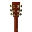 Fernando Acoustic Electric 21 Fret Guitar with Built-In Equalizer and 6.5mm AUX Output (Natural) | AW-41EQ Hot on Sale