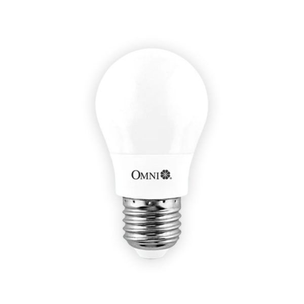 OMNI LED Lite A50 Mini Light Bulb 6W 220V E267 Base with 6500K CT Daylight, Energy Saving for Home Lightning | LLA50E27-6W-DL Online Sale