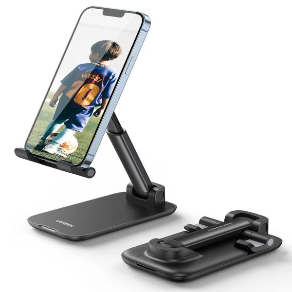 UGREEN Universal Travel-Friendly Foldable and Adjustable Mini Phone Stand, Fit for 4 to 7.2  Devices and with 44mm Lifting Height for Smartphones - White, Black | 20434 20435 Online now