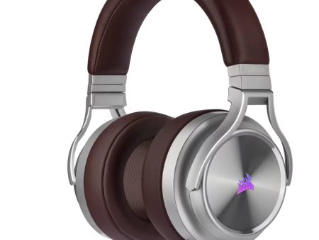 CORSAIR Virtuoso iCUE RGB Wireless SE High Fidelity Gaming Headset with 9.5mm Broadcast-Grade Microphone, Slipstream   USB and 3.5mm Wired Connectivity, and Up to 20 Hrs Battery for PC Laptop and Consoles (Espresso) | CA-9011181-AP Hot on Sale