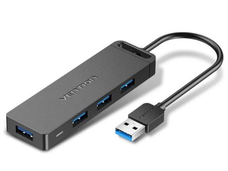 Vention 4-Ports USB 3.0 Hub OTG Extension Charging Splitter with Power Supply, 0.15m   0.5m   1m USB Cable, 5Gbps Data High Speed for Laptop, MacBook, Chrome, Linux OS, Surface Pro, PC, USB Flash Drives, Mobile, PS4 | CHLH Series For Sale