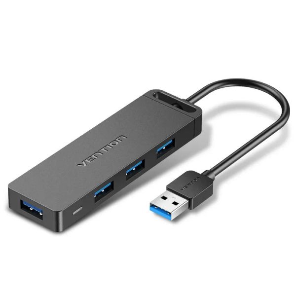 Vention 4-Ports USB 3.0 Hub OTG Extension Charging Splitter with Power Supply, 0.15m   0.5m   1m USB Cable, 5Gbps Data High Speed for Laptop, MacBook, Chrome, Linux OS, Surface Pro, PC, USB Flash Drives, Mobile, PS4 | CHLH Series For Sale