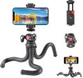 Ulanzi FT-01 Flexible Mini Octopus Camera Tripod with 1 4  Bolt, Phone Clip, and Cold Shoe Mount for Photography and Videography Online Hot Sale