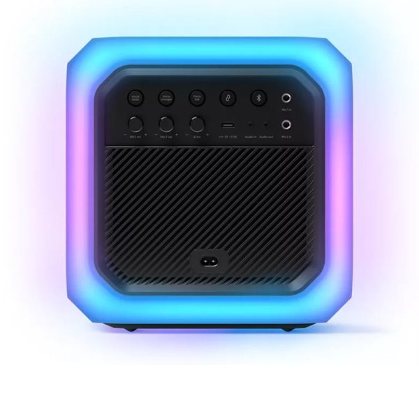 Philips 2-Way 160W Portable RGB Bluetooth Party Speaker with 360 Degree Light Bars, 2600mAh Battery, Wireless Party Link & Dynamic Bass Boost | TAX7207 73 Online now