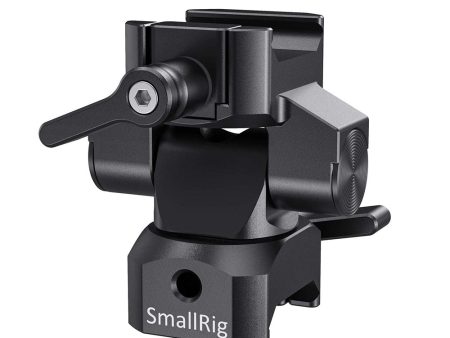 [CLEARANCE] SmallRig Swivel and Tilt Monitor Mount with NATO Clamps, 1.2Kg Load Capacity, 360   140 Degree Positioning, Quick Release Design with Knobs for On-Camera Video Monitors BSE2385 Hot on Sale