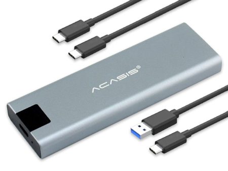 ACASIS M08-GF SATA M.2 NVMe Solid State Drive Enclosure with 5Gbps USB 3.1 Type C Interface, and Support for Up to 2TB SSD Capacity for Windows, macOS, Linux For Cheap