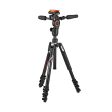 Manfrotto Befree Live Advanced 4-Section Quick Release Tripod and 3-Way Fluid Head with 6kg Load Capacity & Arca-Type for Sony Alpha Cameras | MKBFRLA-3W For Cheap