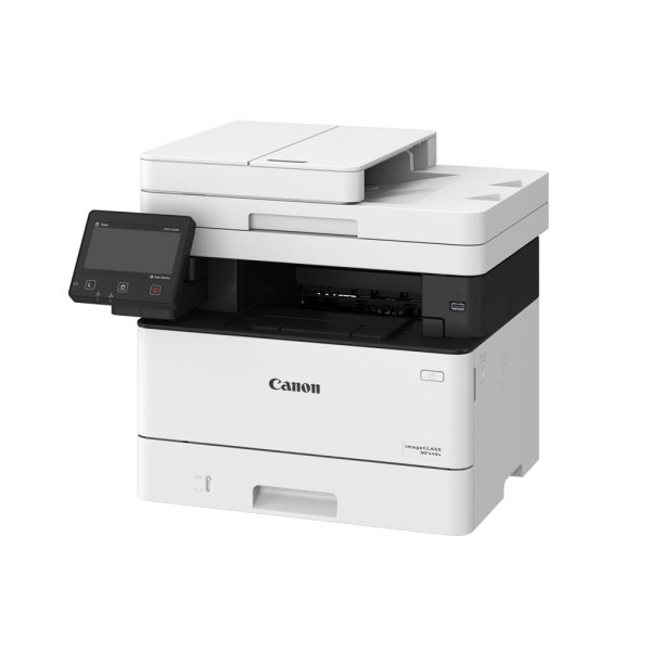 Canon imageCLASS MF449X 5-in-1 Monochrome Laser Printer with Print, Colored Scan, Send, Copy and Fax, 1200DPI Printing Resolution, 1000 Max Expandable Paper Storage, 5  Touch Panel, WiFi and Ethernet for Office and Commercial Use Online