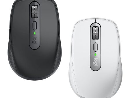 Logitech MX Anywhere 3 Wireless Optical Mouse For Business with Up to 4000 DPI, 4 Customizable Buttons, and Logi Bolt and Bluetooth Connectivity for PC and Laptop Computers - Graphite, Pale Grey For Discount