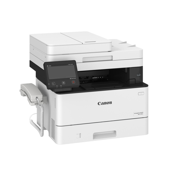 Canon imageCLASS MF449X 5-in-1 Monochrome Laser Printer with Print, Colored Scan, Send, Copy and Fax, 1200DPI Printing Resolution, 1000 Max Expandable Paper Storage, 5  Touch Panel, WiFi and Ethernet for Office and Commercial Use Online