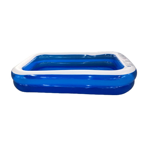 Ucassa 260 x 165 x 50cm Inflatable Swimming Pool Rectangle White-Edge Summer for Family, Kids and Adults Discount