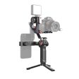 Hohem iSteady MT2 Kit 4-in-1 Camera Gimbal with 3-Axis Stabilizer, Built-in AI Tracker, Magnetic Fill Light CCT RGB for  Compact Camera, Action Camera, Smartphone, Sony ZV-E10, A7S III, FX3, A6000, Canon EOS R5, R8, Nikon Z7 II, Z50 Online Hot Sale