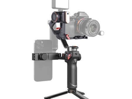 Hohem iSteady MT2 Kit 4-in-1 Camera Gimbal with 3-Axis Stabilizer, Built-in AI Tracker, Magnetic Fill Light CCT RGB for  Compact Camera, Action Camera, Smartphone, Sony ZV-E10, A7S III, FX3, A6000, Canon EOS R5, R8, Nikon Z7 II, Z50 Online Hot Sale