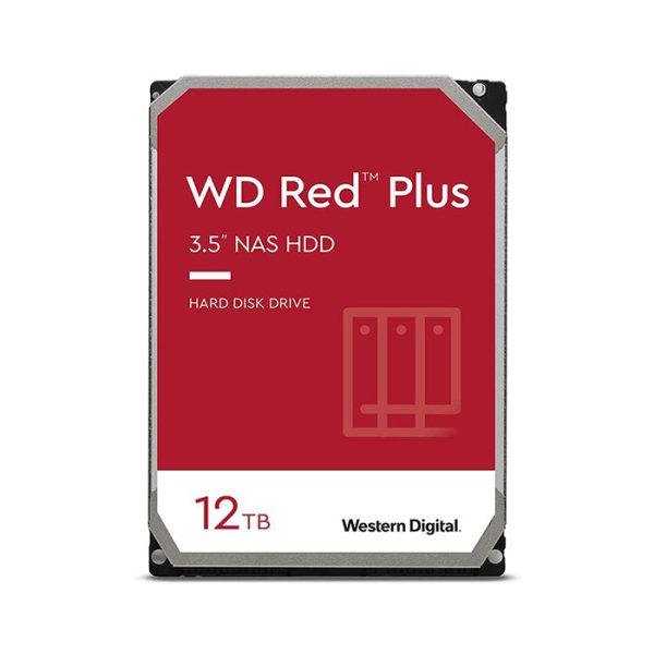 Western Digital WD Red Plus 3.5  10TB 12TB NAS System SATA HDD Hard Disk Drive with 5400RPM Disk Speed and 256MB Disk Cache for Business and Office PC Computer WD101EFBX WD120EFBX For Sale