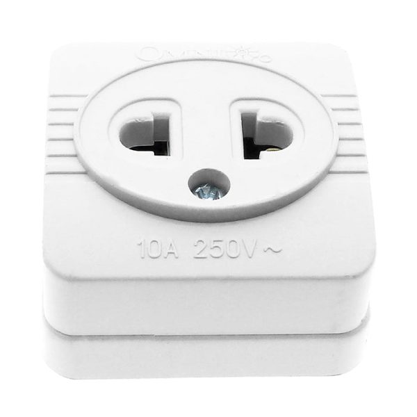 OMNI Surface Convenience Outlet Socket 10A 220V (1 Gang, 2 Gang, 3 Gang, 4 Gang) for Electronics Appliances | WSO-00 Online Hot Sale