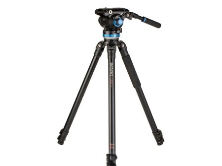 [CLEARANCE] Benro A373F Aluminum 3-Section Single-Tube Tripod with S8Pro Fluid Video Head for Professional Photo and Video Production | A373FBS8PRO For Discount