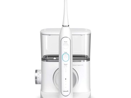 Waterpik Sonic-Fusion 2.0 Professional Flossing Toothbrush 2x High Low Electric Setting 50 60Hz for Adults (White) Online now