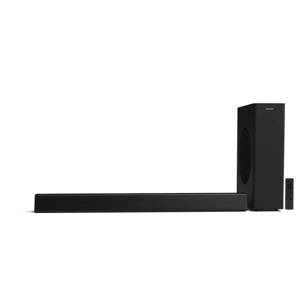 Philips HTL3310 98 160W Dual Channel Bluetooth Wireless Soundbar Speaker with Wireless Active Dolby Digital Subwoofer, USB-A 2.0, HDMI ARC Slot and 3.5mm AUX IN Online Hot Sale