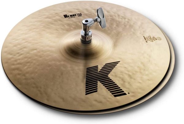 Zildjian K Sweet 14  Brass HiHats Cymbals with Deep Solid Tones for Drums | K0720 Sale