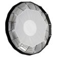 Phottix Rani II 60cm Folding Beauty Dish with Push & Pull Function, Front Diffuser, Inner Baffle and Honeycomb Grid for Photography | PH82765 Fashion