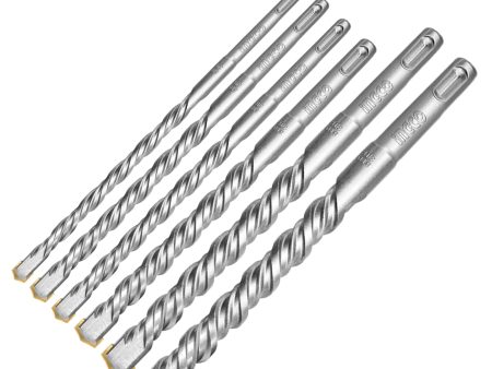 INGCO SDS PLUS Masonry Hammer Drill Bits Single Flute 160mm (6mm, 8mm, 12mm, 14mm, 16mm, 18mm) (Sold per piece) for Heavy-Duty Drilling Applications on Sale