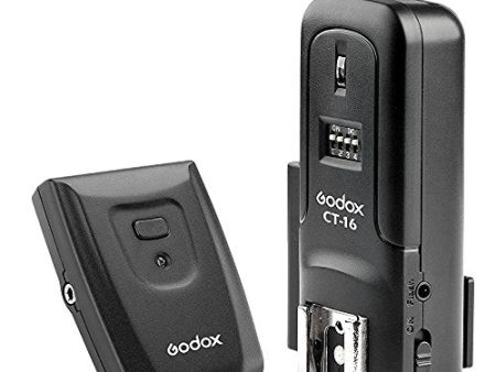 Godox CT-16   CTR-16 Wireless 16-Channels Radio Flash Trigger Transmitter and Receiver for Studio and Lighting Equipment (Available in Set and Receiver Only) Hot on Sale