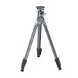 SmallRig AP-01 Lightweight Aluminum Travel Tripod with 15Kg Load Capacity, 360 Degree Fluid Head Angle for Shooting | 3987 For Discount