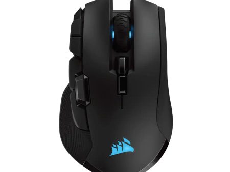 CORSAIR Ironclaw iCUE RGB Wireless Optical Gaming Mouse with 18000 DPI, 10 Programmable Buttons, Slipstream Technology, Ultra-durable Omron Switch and Onboard Profile Storage for PC Computer and Laptop | CH-9317011-AP For Sale