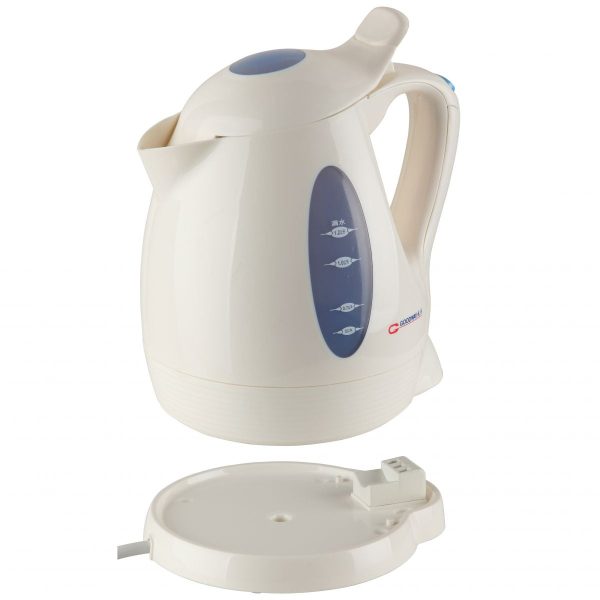 [CLEARANCE] Goodway GK-212C 1.2Liter 900W Plastic Electric Jug Kettle with Less than 4mins Heating, Auto Power-Off, and Chassis Heating Method Online