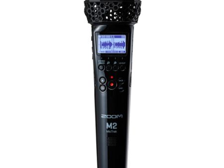 Zoom M2 MicTrak Handheld X Y Microphone and Audio Recorder with Stereo & Mono Mode, 32-bit Float Recording, On-board Sound Normalizer, 3.5mm AUX Headphone Output for Podcast, Music Recording, Interview, Video Content Creators For Cheap