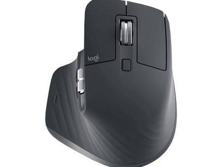 Logitech MX Master 3S for Business Wireless Optical Mouse with 8000 DPI Darkfield Sensor, 7 Programmable Buttons, USB Receiver Dongle & Bluetooth Connectivity for PC & Laptop, Desktop Computer, Windows, macOS, Linux, Chrome OS - Graphite For Cheap